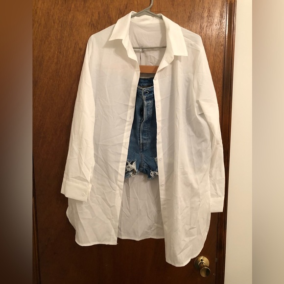 Tops - Crisp white shirt